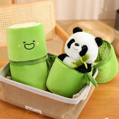 Kawaii Bamboo Panda Doll Plush